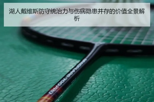 湖人戴维斯防守统治力与伤病隐患并存的价值全景解析